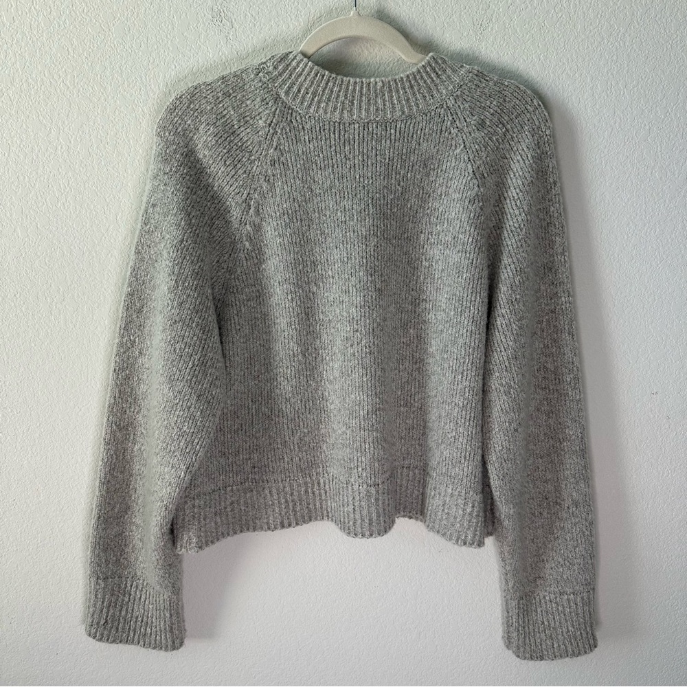 ANINE BING The Kendrick Sweater NYC Grey Cashmere SZ S - Picture 7 of 7
